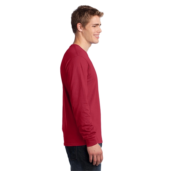 Port & Company - Long Sleeve Core Cotton Tee. - Port & Company - Long Sleeve Core Cotton Tee. - Image 28 of 119