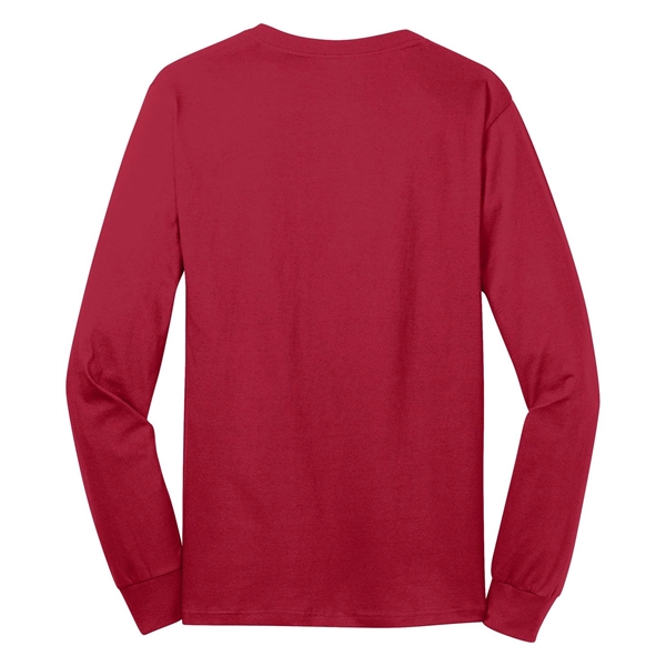 Port & Company - Long Sleeve Core Cotton Tee. - Port & Company - Long Sleeve Core Cotton Tee. - Image 30 of 119