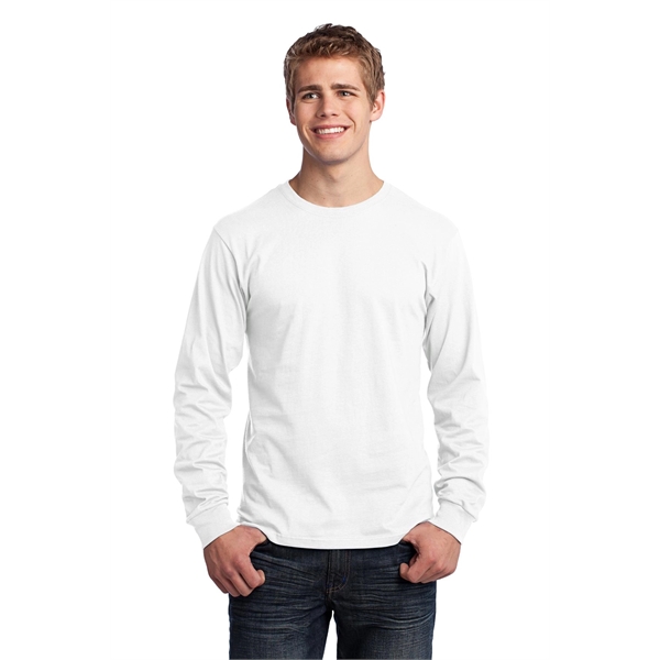 Port & Company - Long Sleeve Core Cotton Tee. - Port & Company - Long Sleeve Core Cotton Tee. - Image 86 of 119