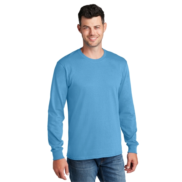 Port & Company - Long Sleeve Core Cotton Tee. - Port & Company - Long Sleeve Core Cotton Tee. - Image 88 of 119