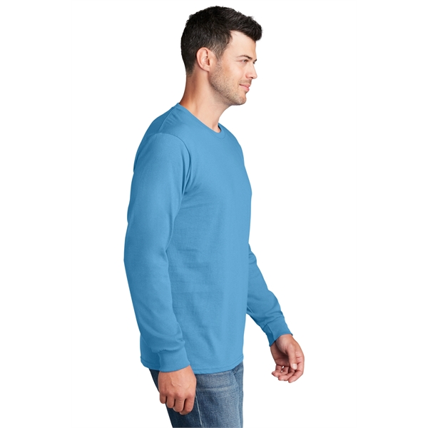 Port & Company - Long Sleeve Core Cotton Tee. - Port & Company - Long Sleeve Core Cotton Tee. - Image 40 of 119