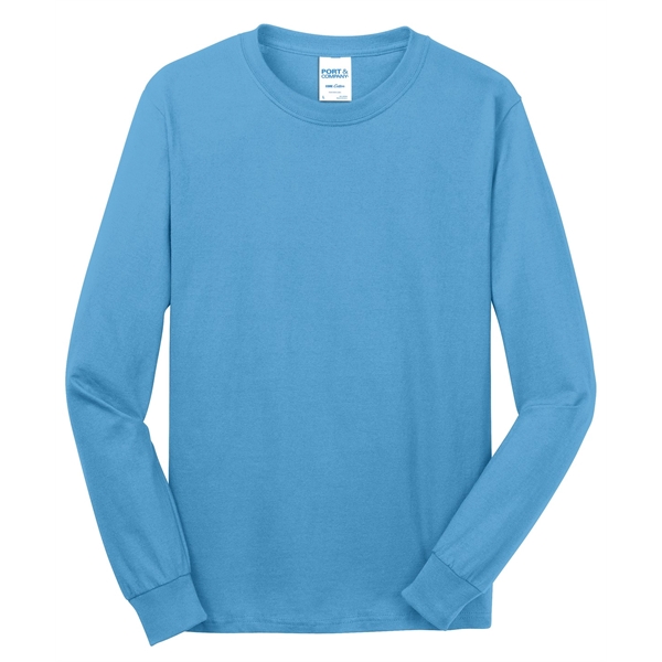 Port & Company - Long Sleeve Core Cotton Tee. - Port & Company - Long Sleeve Core Cotton Tee. - Image 41 of 119