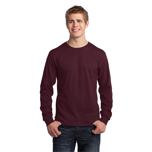 Port & Company - Long Sleeve Core Cotton Tee. - Port & Company - Long Sleeve Core Cotton Tee. - Image 89 of 119