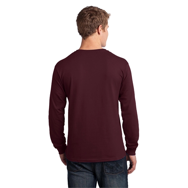 Port & Company - Long Sleeve Core Cotton Tee. - Port & Company - Long Sleeve Core Cotton Tee. - Image 43 of 119