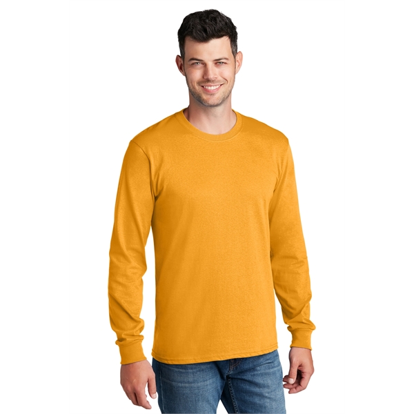 Port & Company - Long Sleeve Core Cotton Tee. - Port & Company - Long Sleeve Core Cotton Tee. - Image 94 of 119