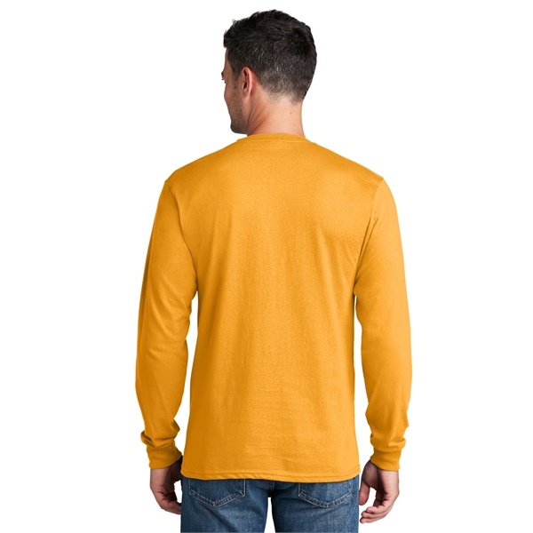 Port & Company - Long Sleeve Core Cotton Tee. - Port & Company - Long Sleeve Core Cotton Tee. - Image 47 of 119