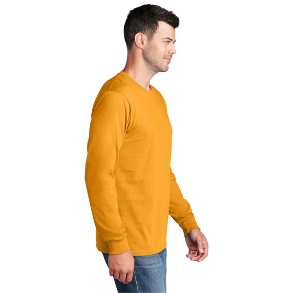 Port & Company - Long Sleeve Core Cotton Tee. - Port & Company - Long Sleeve Core Cotton Tee. - Image 48 of 119