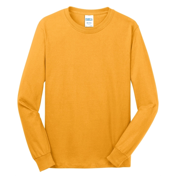 Port & Company - Long Sleeve Core Cotton Tee. - Port & Company - Long Sleeve Core Cotton Tee. - Image 49 of 119