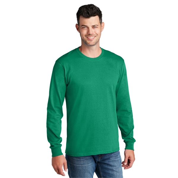 Port & Company - Long Sleeve Core Cotton Tee. - Port & Company - Long Sleeve Core Cotton Tee. - Image 101 of 119