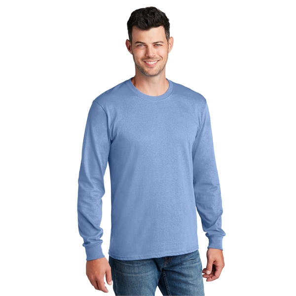 Port & Company - Long Sleeve Core Cotton Tee. - Port & Company - Long Sleeve Core Cotton Tee. - Image 92 of 119