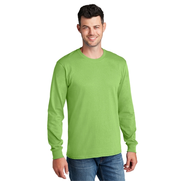 Port & Company - Long Sleeve Core Cotton Tee. - Port & Company - Long Sleeve Core Cotton Tee. - Image 98 of 119