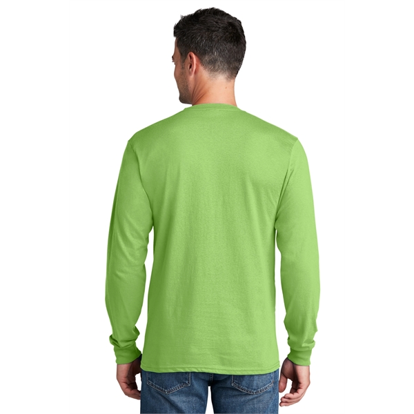 Port & Company - Long Sleeve Core Cotton Tee. - Port & Company - Long Sleeve Core Cotton Tee. - Image 56 of 119