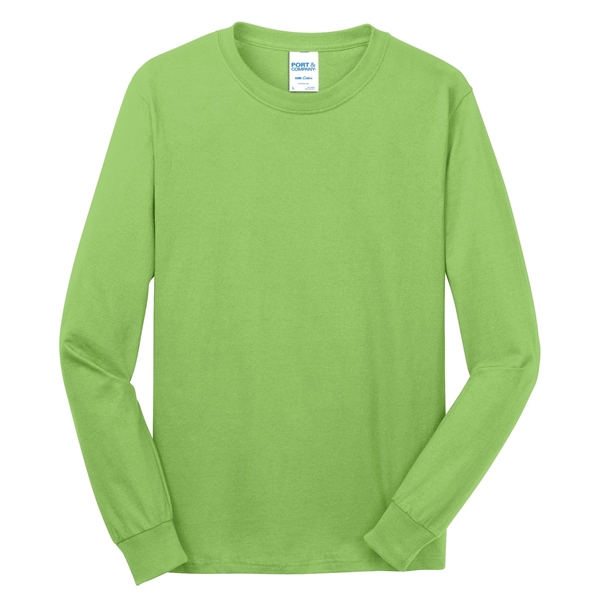 Port & Company - Long Sleeve Core Cotton Tee. - Port & Company - Long Sleeve Core Cotton Tee. - Image 58 of 119