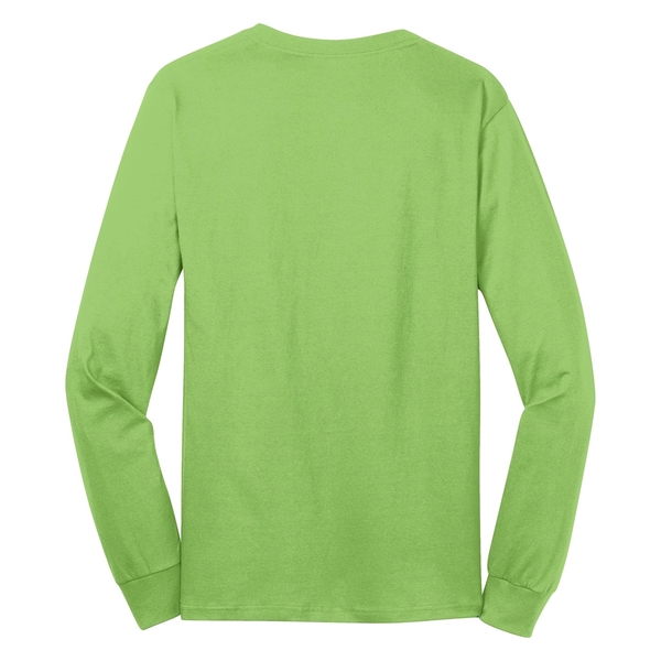 Port & Company - Long Sleeve Core Cotton Tee. - Port & Company - Long Sleeve Core Cotton Tee. - Image 59 of 119