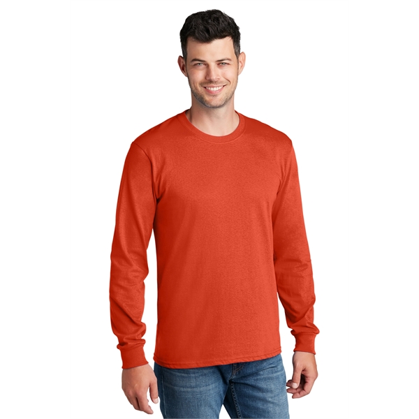 Port & Company - Long Sleeve Core Cotton Tee. - Port & Company - Long Sleeve Core Cotton Tee. - Image 93 of 119