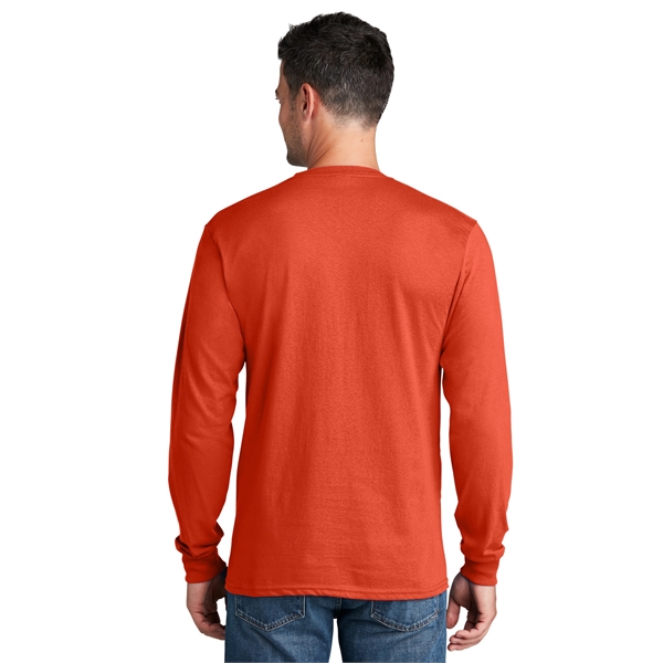 Port & Company - Long Sleeve Core Cotton Tee. - Port & Company - Long Sleeve Core Cotton Tee. - Image 60 of 119