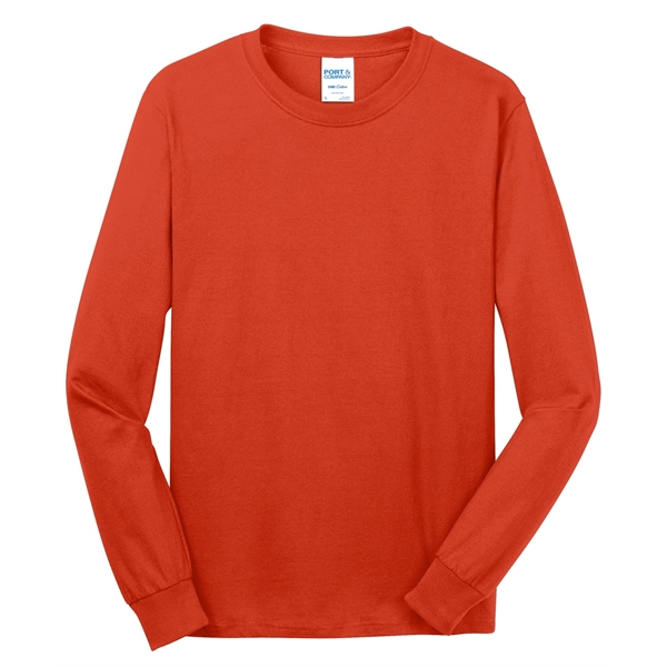 Port & Company - Long Sleeve Core Cotton Tee. - Port & Company - Long Sleeve Core Cotton Tee. - Image 62 of 119