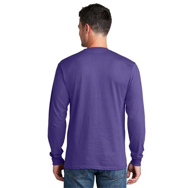 Port & Company - Long Sleeve Core Cotton Tee. - Port & Company - Long Sleeve Core Cotton Tee. - Image 64 of 119