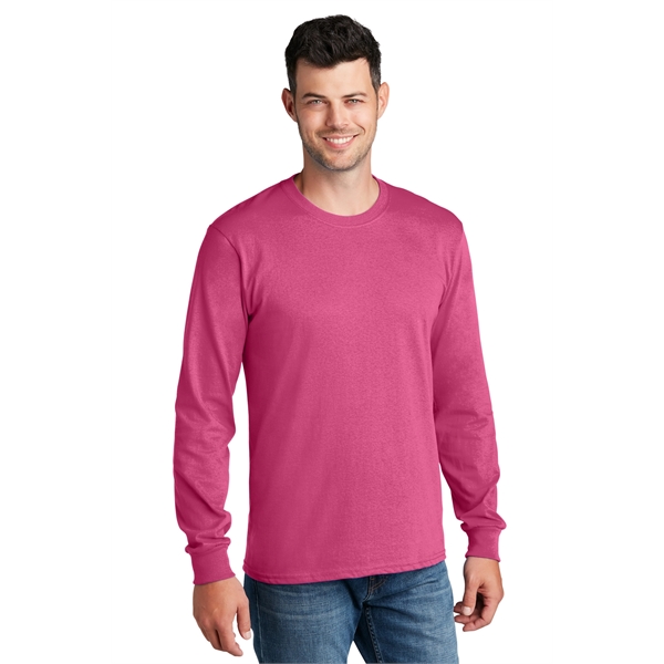 Port & Company - Long Sleeve Core Cotton Tee. - Port & Company - Long Sleeve Core Cotton Tee. - Image 96 of 119