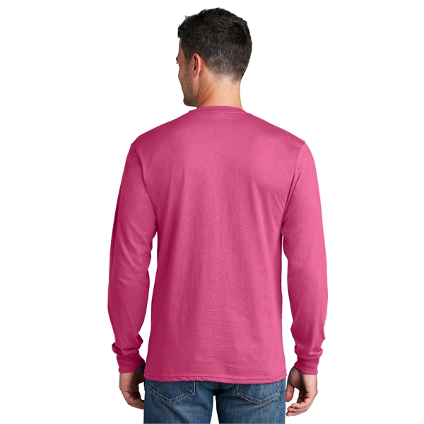 Port & Company - Long Sleeve Core Cotton Tee. - Port & Company - Long Sleeve Core Cotton Tee. - Image 67 of 119