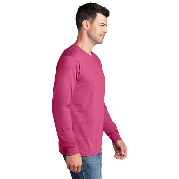 Port & Company - Long Sleeve Core Cotton Tee. - Port & Company - Long Sleeve Core Cotton Tee. - Image 103 of 119