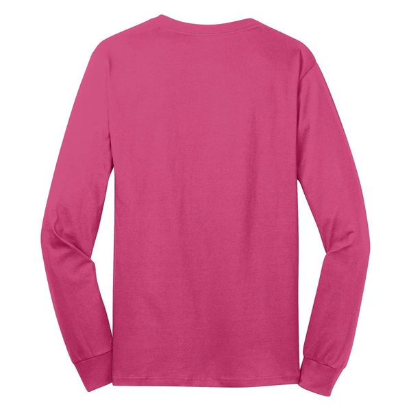 Port & Company - Long Sleeve Core Cotton Tee. - Port & Company - Long Sleeve Core Cotton Tee. - Image 69 of 119