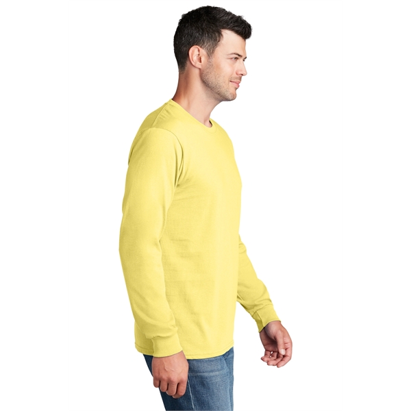 Port & Company - Long Sleeve Core Cotton Tee. - Port & Company - Long Sleeve Core Cotton Tee. - Image 72 of 119