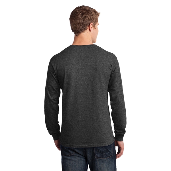 Port & Company - Long Sleeve Core Cotton Tee. - Port & Company - Long Sleeve Core Cotton Tee. - Image 87 of 119