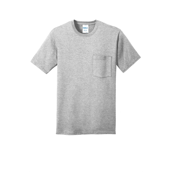 Port & Company Core Cotton Pocket Tee. - Port & Company Core Cotton Pocket Tee. - Image 7 of 95
