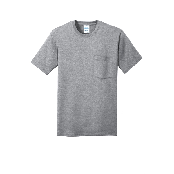 Port & Company Core Cotton Pocket Tee. - Port & Company Core Cotton Pocket Tee. - Image 11 of 95