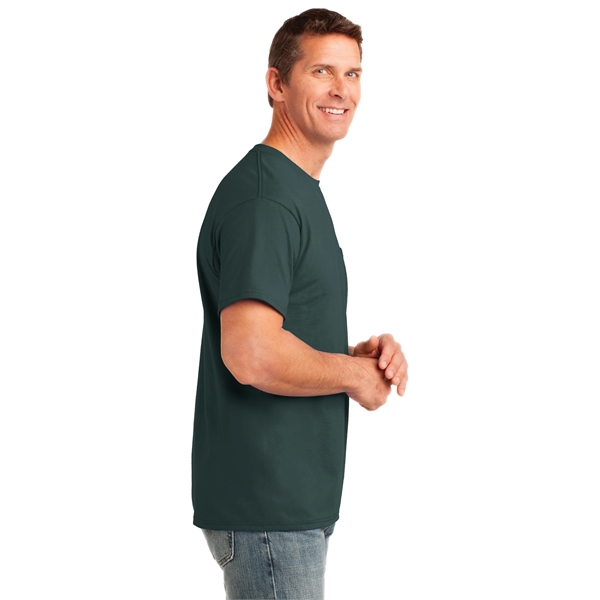 Port & Company Core Cotton Pocket Tee. - Port & Company Core Cotton Pocket Tee. - Image 21 of 95