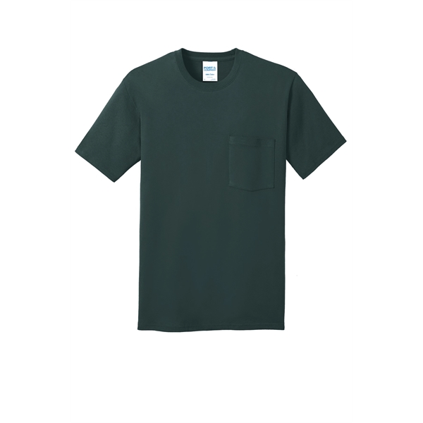 Port & Company Core Cotton Pocket Tee. - Port & Company Core Cotton Pocket Tee. - Image 22 of 95