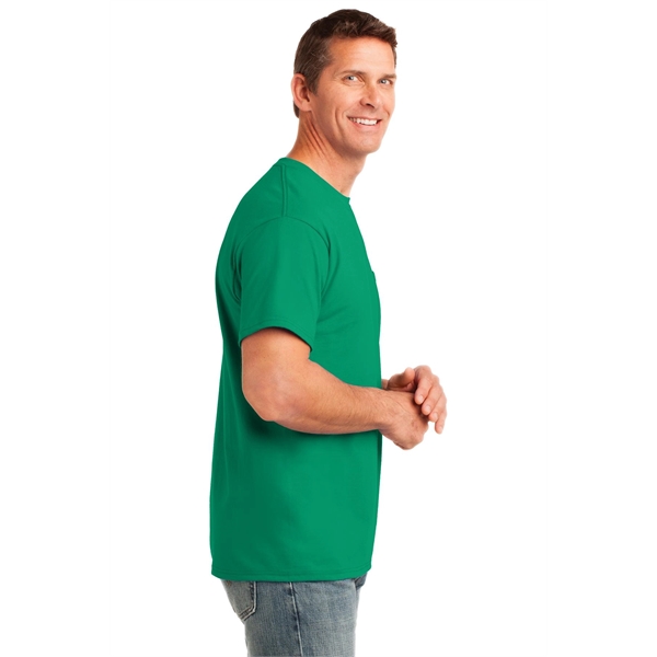 Port & Company Core Cotton Pocket Tee. - Port & Company Core Cotton Pocket Tee. - Image 33 of 95