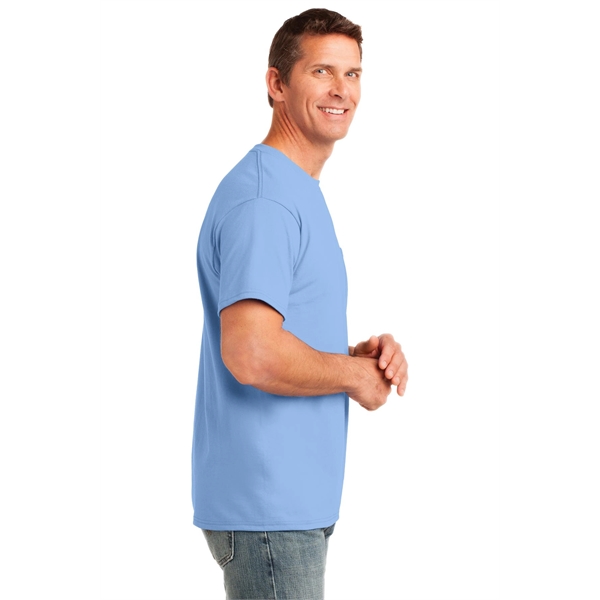 Port & Company Core Cotton Pocket Tee. - Port & Company Core Cotton Pocket Tee. - Image 37 of 95