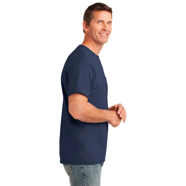 Port & Company Core Cotton Pocket Tee. - Port & Company Core Cotton Pocket Tee. - Image 45 of 95