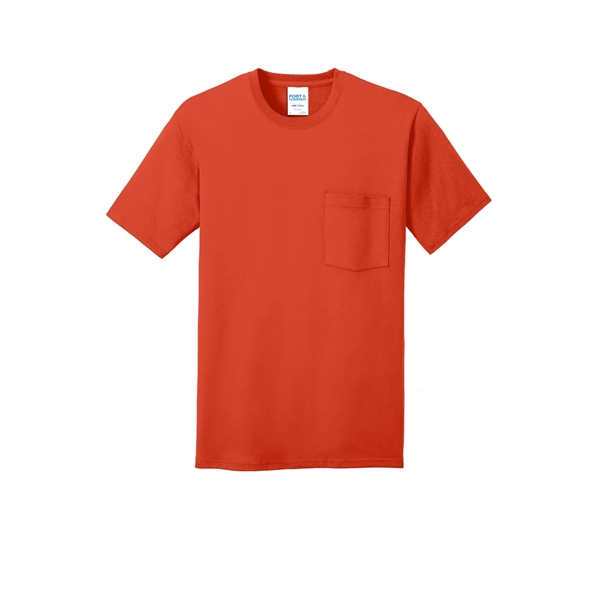 Port & Company Core Cotton Pocket Tee. - Port & Company Core Cotton Pocket Tee. - Image 50 of 95
