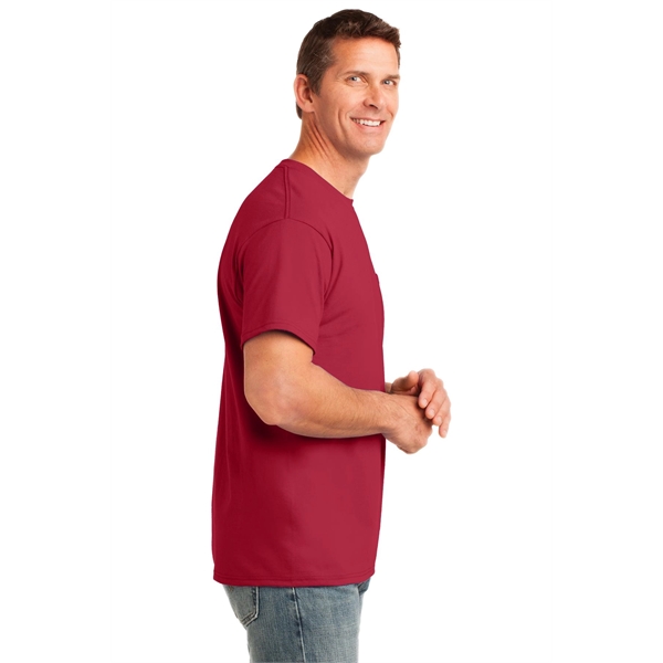 Port & Company Core Cotton Pocket Tee. - Port & Company Core Cotton Pocket Tee. - Image 57 of 95