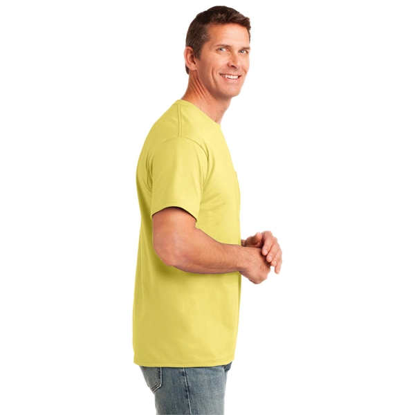 Port & Company Core Cotton Pocket Tee. - Port & Company Core Cotton Pocket Tee. - Image 89 of 95
