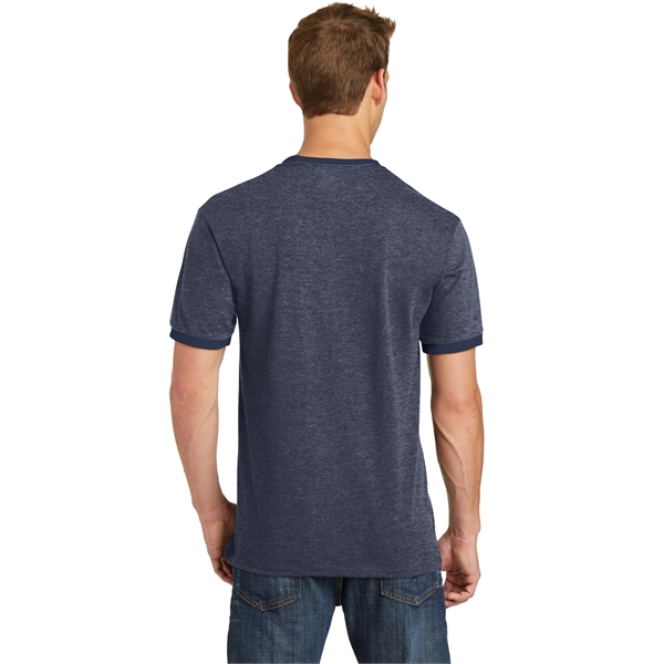 Port & Company Core Cotton Ringer Tee. - Port & Company Core Cotton Ringer Tee. - Image 17 of 49