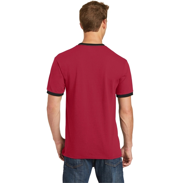 Port & Company Core Cotton Ringer Tee. - Port & Company Core Cotton Ringer Tee. - Image 21 of 49