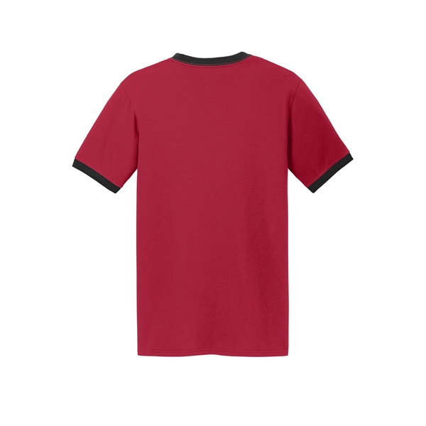 Port & Company Core Cotton Ringer Tee. - Port & Company Core Cotton Ringer Tee. - Image 24 of 49