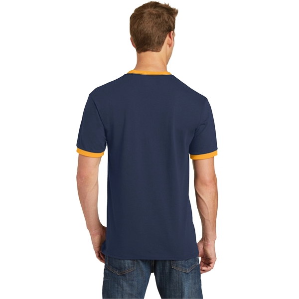 Port & Company Core Cotton Ringer Tee. - Port & Company Core Cotton Ringer Tee. - Image 28 of 49