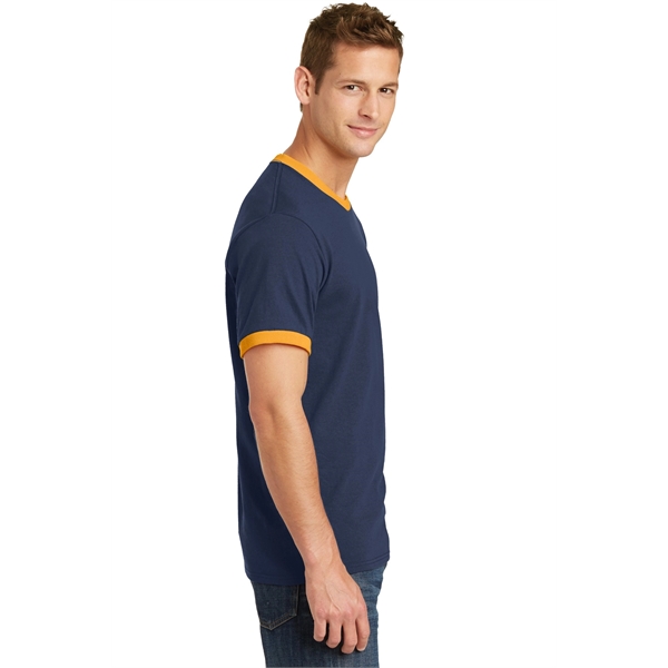 Port & Company Core Cotton Ringer Tee. - Port & Company Core Cotton Ringer Tee. - Image 29 of 49