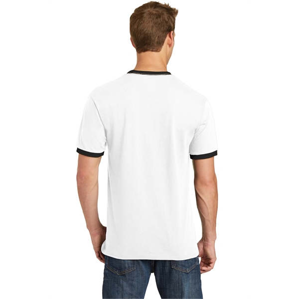 Port & Company Core Cotton Ringer Tee. - Port & Company Core Cotton Ringer Tee. - Image 32 of 49
