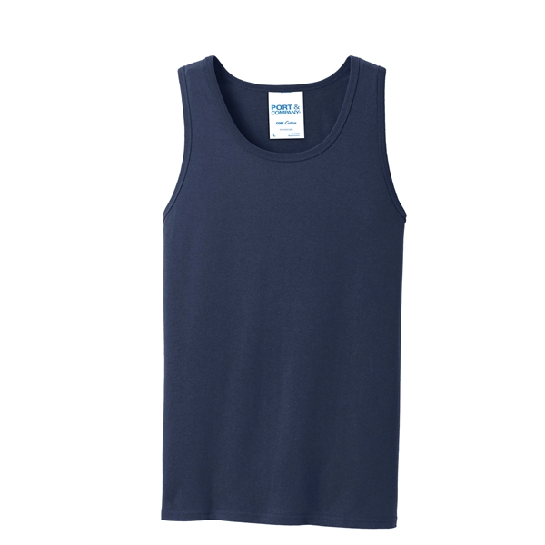 Port & Company Core Cotton Tank Top. - Port & Company Core Cotton Tank Top. - Image 36 of 85