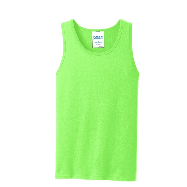 Port & Company Core Cotton Tank Top. - Port & Company Core Cotton Tank Top. - Image 44 of 85