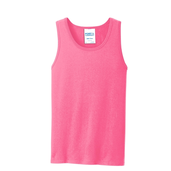 Port & Company Core Cotton Tank Top. - Port & Company Core Cotton Tank Top. - Image 52 of 85