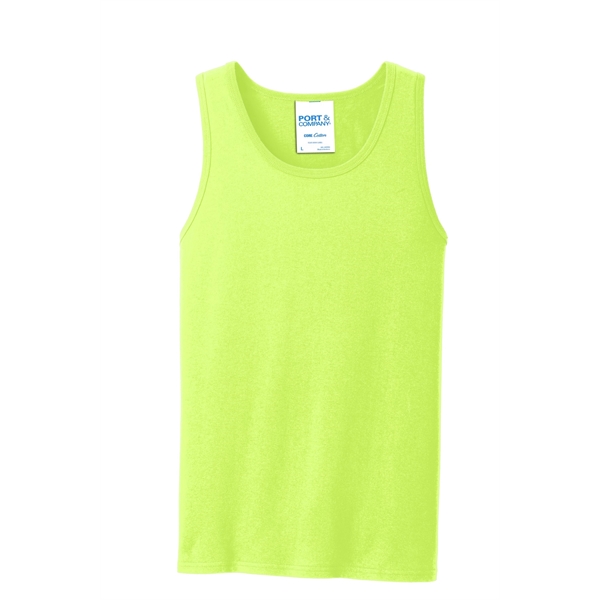 Port & Company Core Cotton Tank Top. - Port & Company Core Cotton Tank Top. - Image 56 of 85