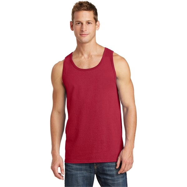 Port & Company Core Cotton Tank Top. - Port & Company Core Cotton Tank Top. - Image 9 of 85