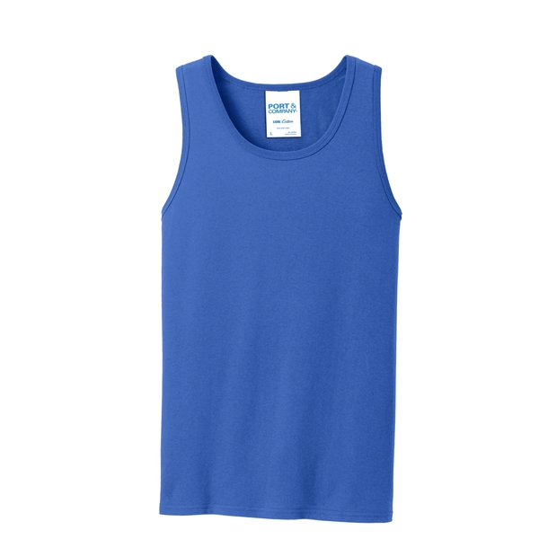 Port & Company Core Cotton Tank Top. - Port & Company Core Cotton Tank Top. - Image 64 of 85